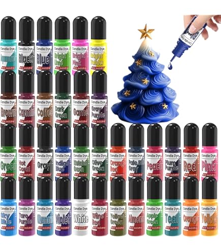 Amazon.com: CANDLEWIC'S 16PK Highly Concentrated Liquid Candle Dyes